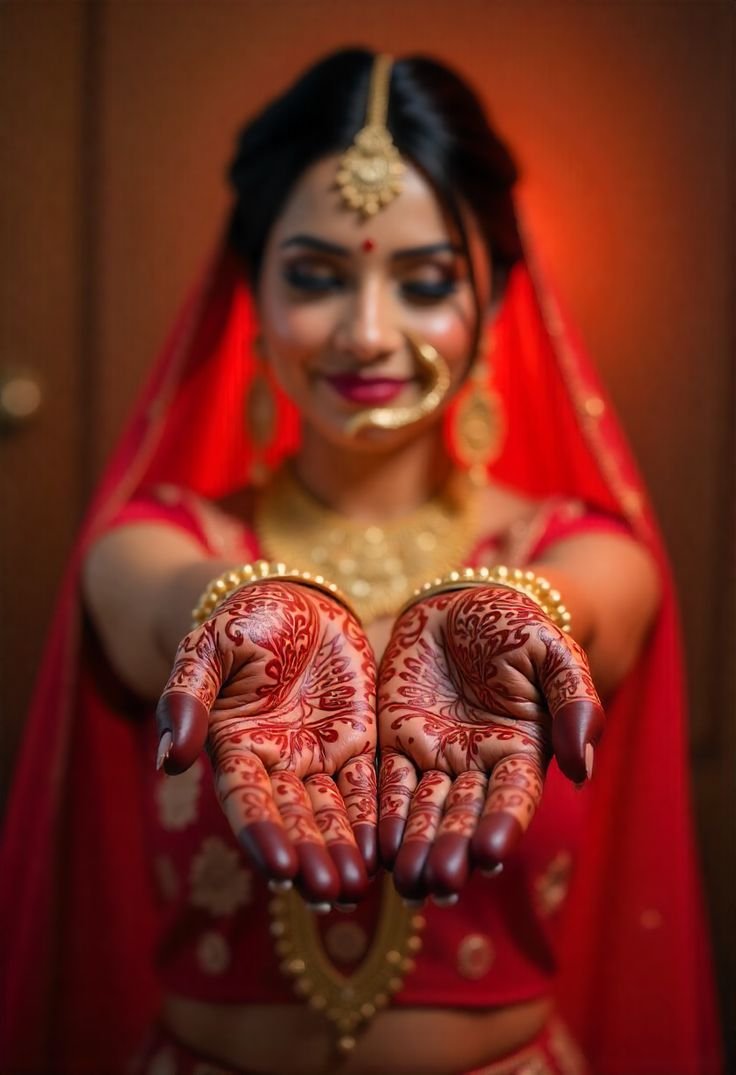 bridal mehndi designs 2025 for full hands